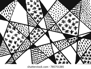 Brush stroke pattern. Watercolor.