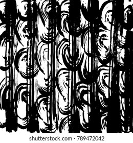 Brush stroke pattern. Watercolor.