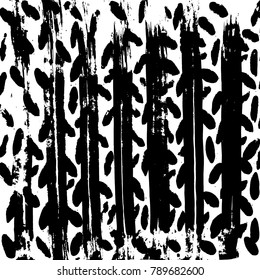 Brush stroke pattern. Watercolor.