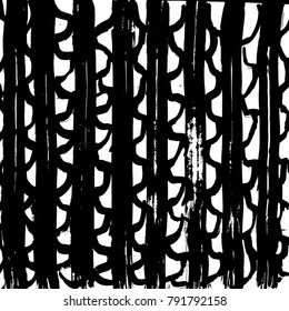 Brush stroke pattern. Watercolor.