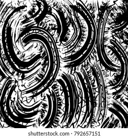 Brush stroke pattern. Watercolor.
