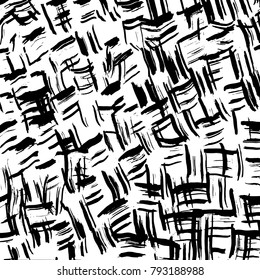Brush stroke pattern. Watercolor.