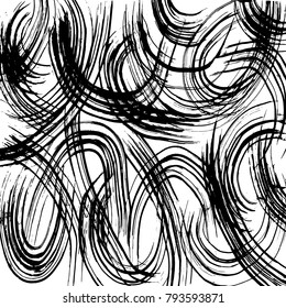 Brush stroke pattern. Watercolor.