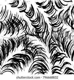 Brush stroke pattern. Watercolor.