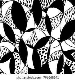 Brush stroke pattern. Watercolor.