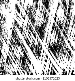 Brush stroke pattern. Watercolor. Grunge check.