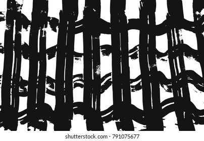 Brush stroke pattern. Watercolor. Grunge check.