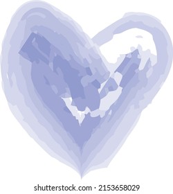 trazo de pincel. Pincel, pluma, marcador, tiza. Razo de pincel moderno de textura grunge con problemas vectoriales. Pincel seco. vector dibujado a mano.corazón