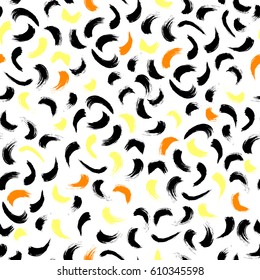 Brush stroke seamless pattern