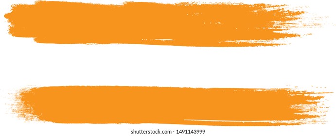Set of 3 Abstract Orangle Lines Art Yellow and Orange Decor Orange Art Prints