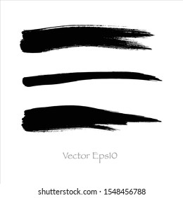 brush stroke set watercolor background.creative illustration.