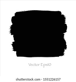 brush stroke set watercolor background.Vector creative illustration.