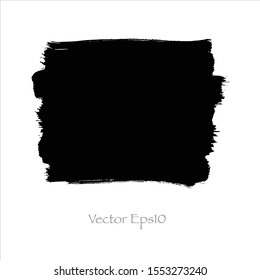 brush stroke set watercolor background.Vector creative illustration.
