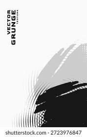Pinselstrich Stil grungy Spritzer Textur Hintergrund Vektor