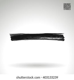 Brush stroke and texture. 