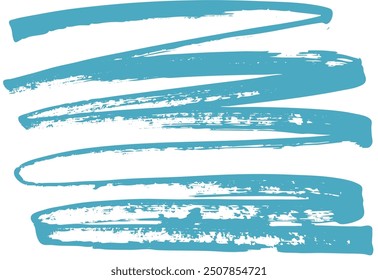 Fondo de textura de trazo de pincel. Azul