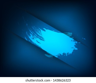 Brush stroke and texture. Banner for design.Vector Illustration