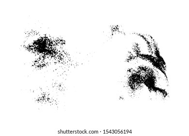 Brush stroke and texture black and white