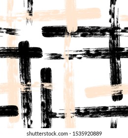 Brush stroke texture. Pastel seamless stroke background. Abstract pattern. Colorful brush stroke texture