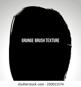 Brush stroke and texture. Vector design.