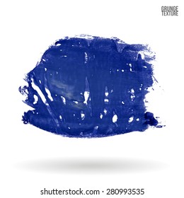 Brush stroke and texture. Vector design.