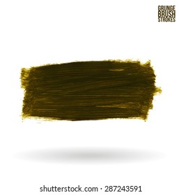 Brush stroke and texture. Vector design.