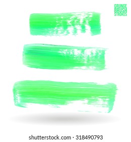 Brush stroke and texture. Vector design.