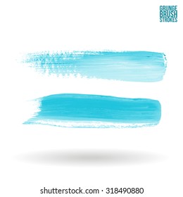 Brush stroke and texture. Vector design.