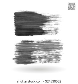 Brush stroke and texture. Vector design.