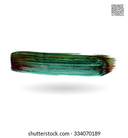 Brush stroke and texture. Vector design.
