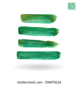Brush stroke and texture. Vector design.