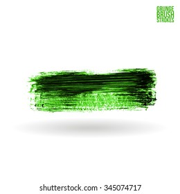 Brush stroke and texture. Vector design.