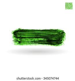 Brush stroke and texture. Vector design.