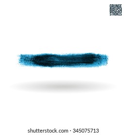 Brush stroke and texture. Vector design.