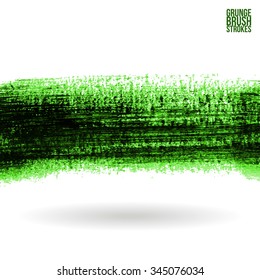 Brush stroke and texture. Vector design.