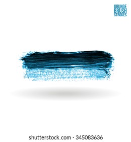 Brush stroke and texture. Vector design