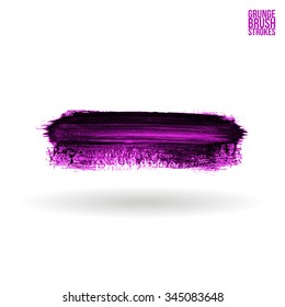 Brush stroke and texture. Vector design