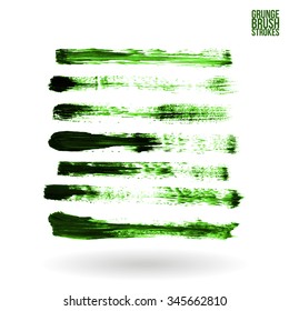 Brush stroke and texture. Vector design.