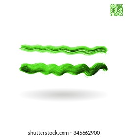 Brush stroke and texture. Vector design.