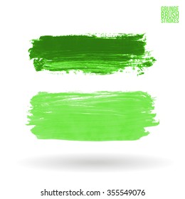 Brush stroke and texture. Vector design.