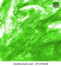 Brush stroke and texture. Vector design.