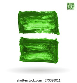 Brush stroke and texture. Vector design.