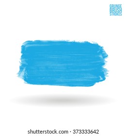 Brush stroke and texture. Vector design.