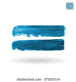 Brush stroke and texture. Vector design.