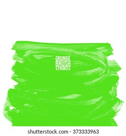 Brush stroke and texture. Vector design.