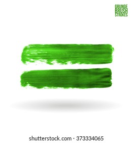 Brush stroke and texture. Vector design.