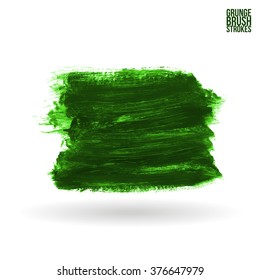 Brush stroke and texture. Vector design.