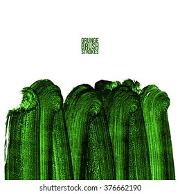 Brush stroke and texture. Vector design.