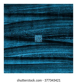 Brush stroke and texture. Vector design.
