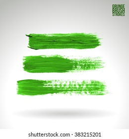 Brush stroke and texture. Vector design.